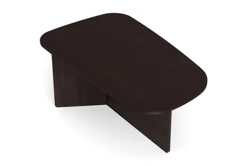 Vento Soffbord 120x70 cm ovalt i trä - Rökt ek - Möbler - Vardagsrum - Soffbord & vardagsrumsbord - Soffbord