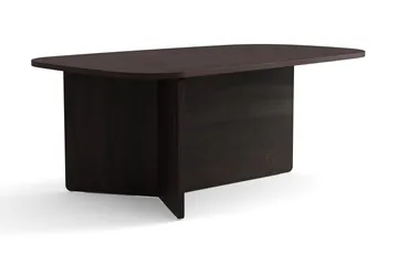 Vento Soffbord 120x70 cm ovalt i trä - Rökt ek - Möbler - Vardagsrum - Soffbord & vardagsrumsbord - Soffbord