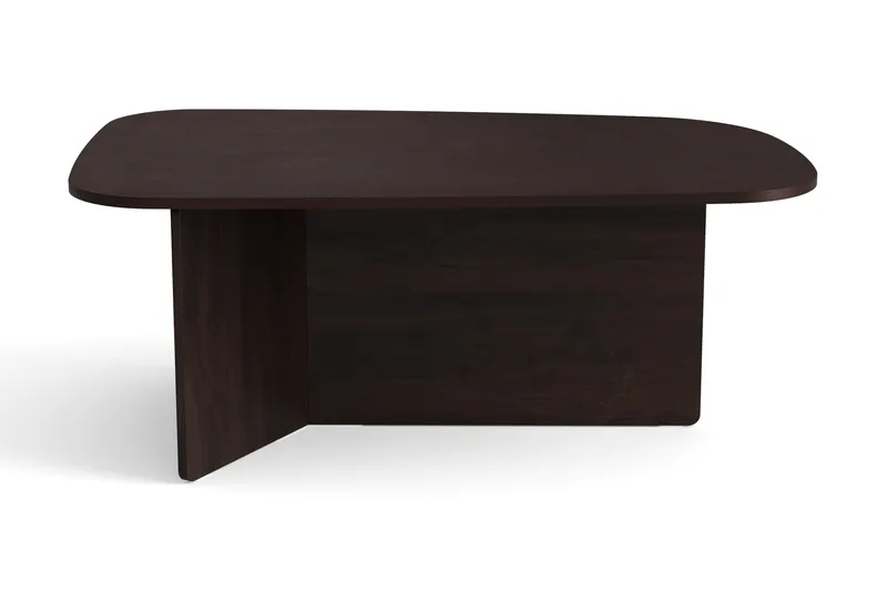 Vento Soffbord 120x70 cm ovalt i trä - Rökt ek - Möbler - Vardagsrum - Soffbord & vardagsrumsbord - Soffbord