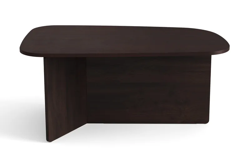 Vento Soffbord 90x60 cm ovalt i trä - Rökt ek - Möbler - Vardagsrum - Soffbord & vardagsrumsbord - Soffbord