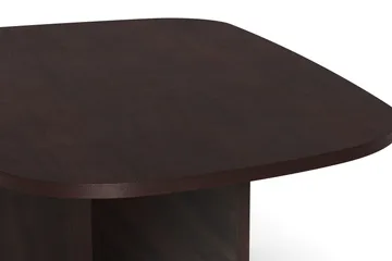 Vento Soffbord 90x60 cm ovalt i trä - Rökt ek - Möbler - Vardagsrum - Soffbord & vardagsrumsbord - Soffbord