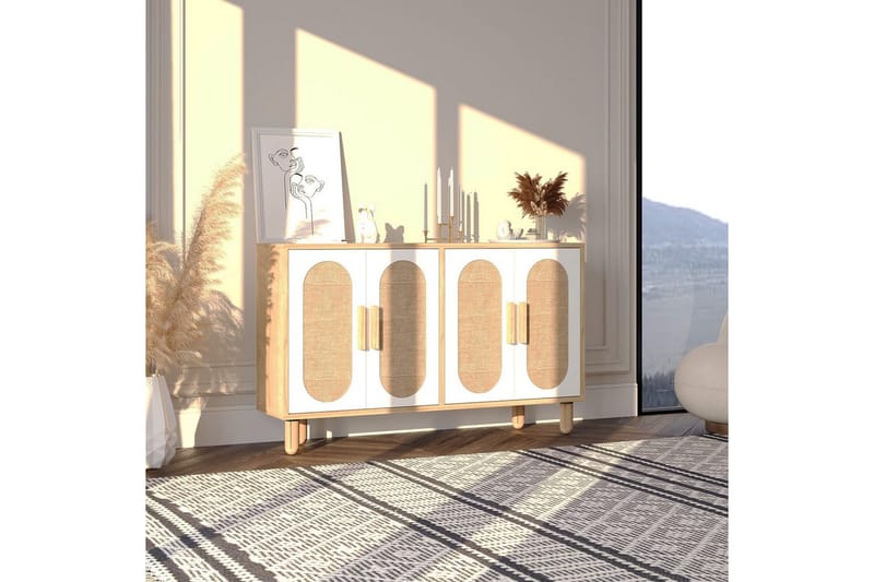 Veradia Konsollbord 120 cm - Ek/Valnöt - Möbler - Vardagsrum - Soffbord & vardagsrumsbord - Avlastningsbord & konsolbord