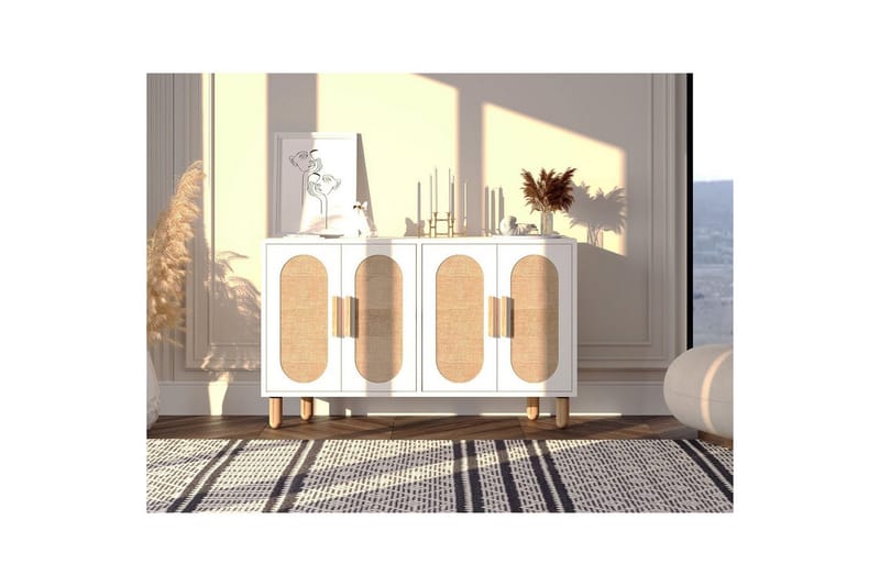 Veradia Konsollbord 120 cm - Vit - Möbler - Vardagsrum - Soffbord & vardagsrumsbord - Avlastningsbord & konsolbord