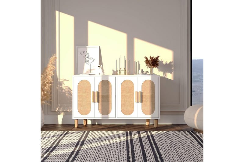 Veradia Konsollbord 120 cm - Vit - Möbler - Vardagsrum - Soffbord & vardagsrumsbord - Avlastningsbord & konsolbord