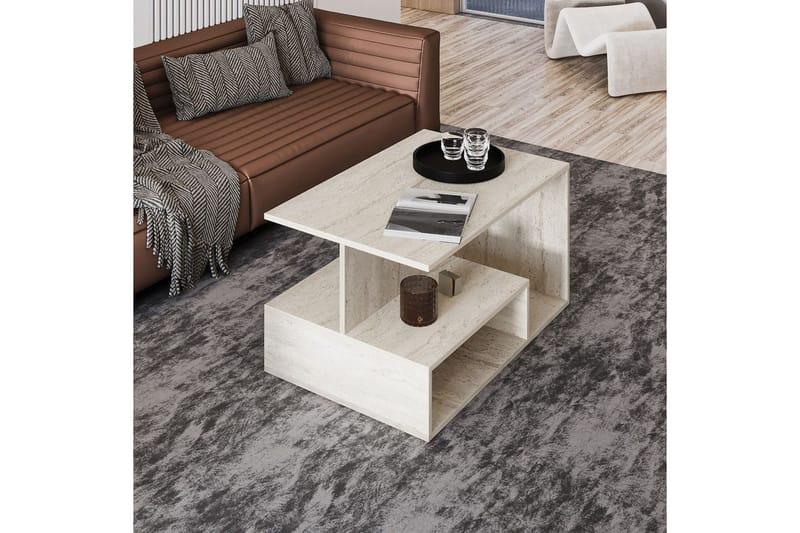 Veradia Soffbord 90 cm - Brun - Möbler - Vardagsrum - Soffbord & vardagsrumsbord - Soffbord