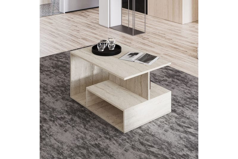 Veradia Soffbord 90 cm - Brun - Möbler - Vardagsrum - Soffbord & vardagsrumsbord - Soffbord