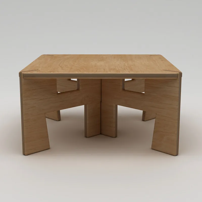 Vetira Soffbord 75 cm - Naturträ - Möbler - Vardagsrum - Soffbord & vardagsrumsbord - Soffbord