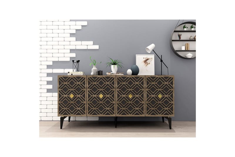 Veya Konsollbord 150 cm - Antracit - Möbler - Vardagsrum - Soffbord & vardagsrumsbord - Avlastningsbord & konsolbord