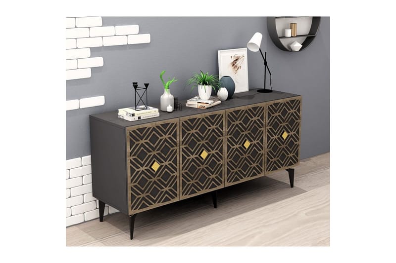 Veya Konsollbord 150 cm - Antracit - Möbler - Vardagsrum - Soffbord & vardagsrumsbord - Avlastningsbord & konsolbord