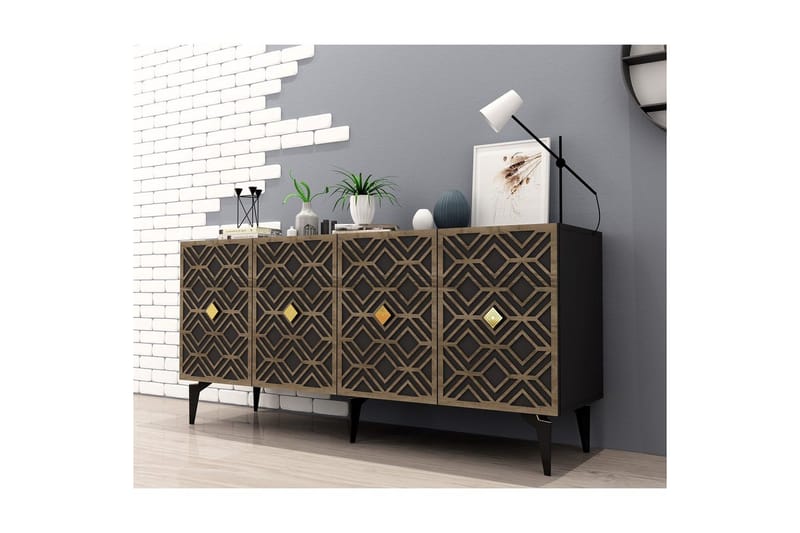 Veya Konsollbord 150 cm - Antracit - Möbler - Vardagsrum - Soffbord & vardagsrumsbord - Avlastningsbord & konsolbord