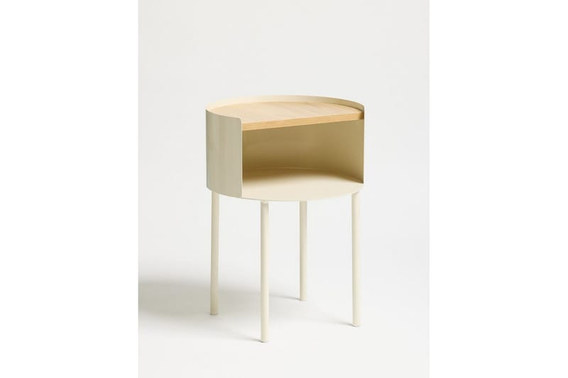 Veyric Sidobord 40 cm - Cream - Möbler - Vardagsrum - Soffbord & vardagsrumsbord - Brickbord