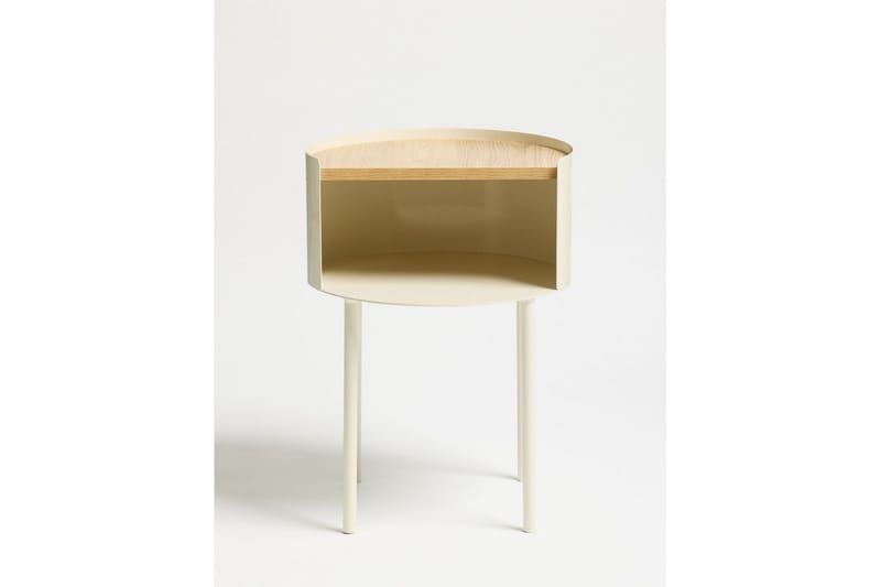 Veyric Sidobord 40 cm - Cream - Möbler - Vardagsrum - Soffbord & vardagsrumsbord - Brickbord