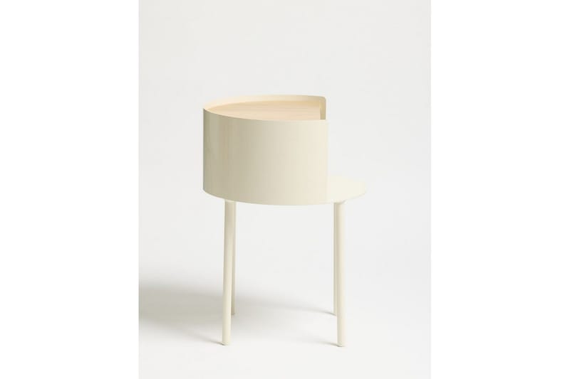 Veyric Sidobord 40 cm - Cream - Möbler - Vardagsrum - Soffbord & vardagsrumsbord - Brickbord
