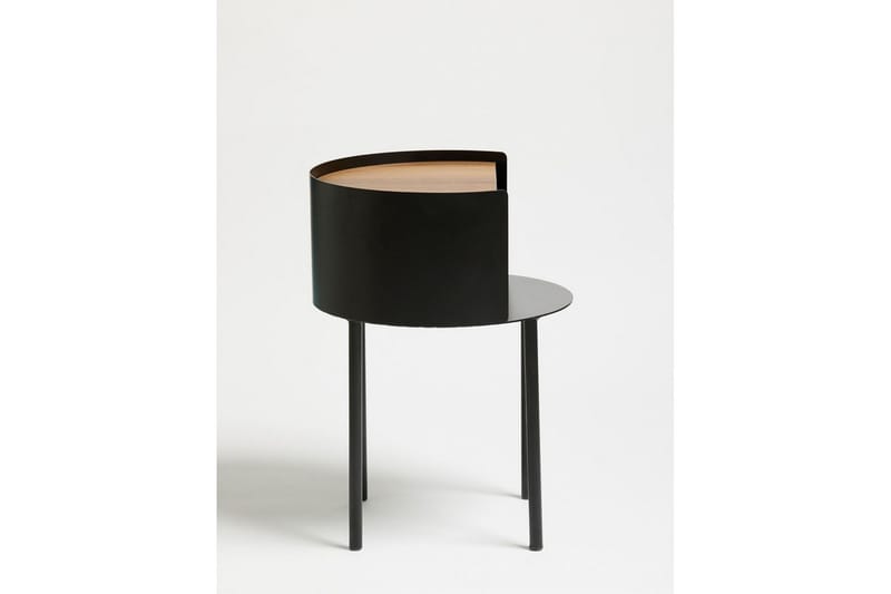 Veyric Sidobord 40 cm - Svart - Möbler - Vardagsrum - Soffbord & vardagsrumsbord - Brickbord