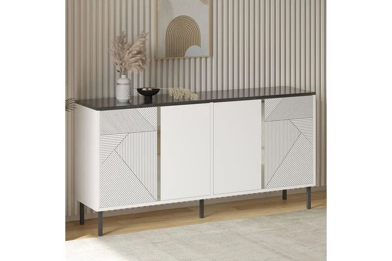 Veyricon Konsollbord 150 cm - Vit - Möbler - Vardagsrum - Soffbord & vardagsrumsbord - Avlastningsbord & konsolbord