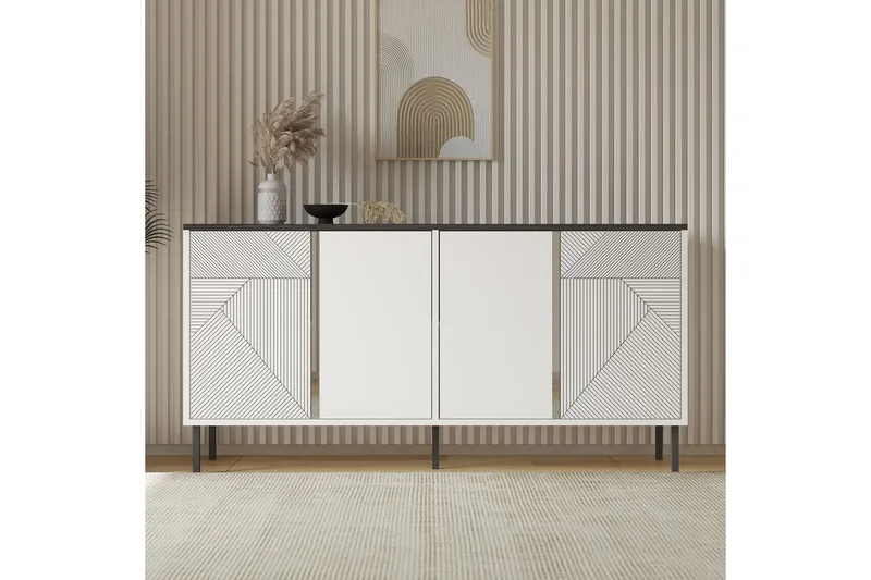 Veyricon Konsollbord 150 cm - Vit - Möbler - Vardagsrum - Soffbord & vardagsrumsbord - Avlastningsbord & konsolbord