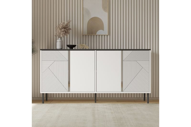 Veyricon Konsollbord 150 cm - Vit - Möbler - Vardagsrum - Soffbord & vardagsrumsbord - Avlastningsbord & konsolbord