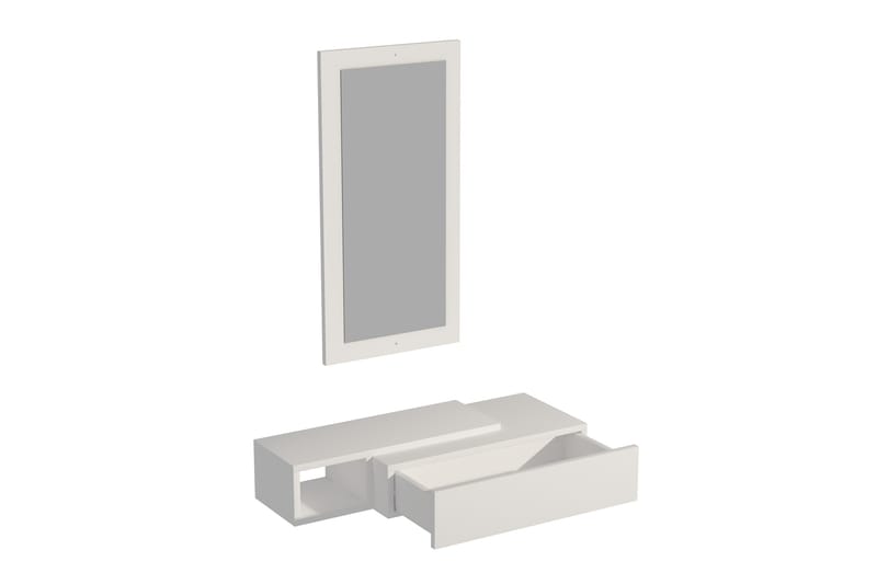 Vien Sidobord 82 cm - Vit - Möbler - Vardagsrum - Soffbord & vardagsrumsbord - Brickbord