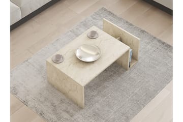 Vimenil Soffbord 87 cm - Beige - Möbler - Vardagsrum - Soffbord & vardagsrumsbord - Soffbord