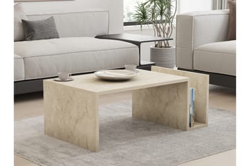 Vimenil Soffbord 87 cm - Beige - Möbler - Vardagsrum - Soffbord & vardagsrumsbord - Soffbord
