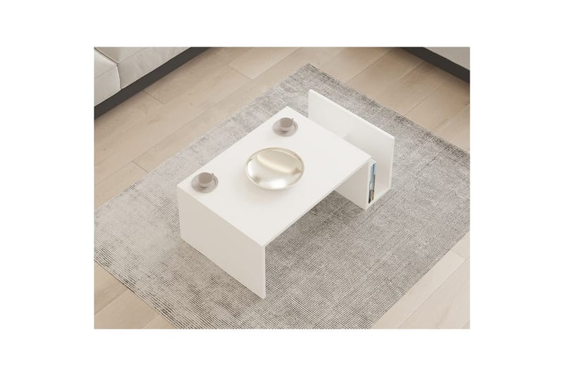 Vimenil Soffbord 87 cm - Vit - Möbler - Vardagsrum - Soffbord & vardagsrumsbord - Soffbord