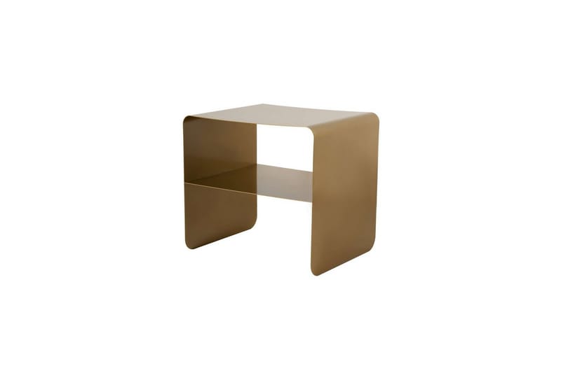 Vino Sidobord 45 cm - Guld - Möbler - Vardagsrum - Soffbord & vardagsrumsbord - Brickbord