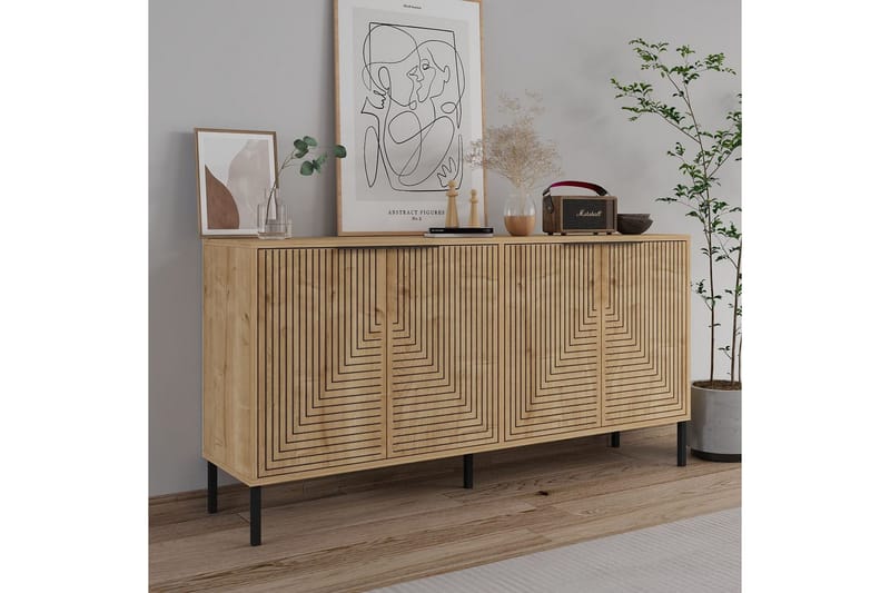 Vionis Konsollbord 150 cm - Ek - Möbler - Vardagsrum - Soffbord & vardagsrumsbord - Avlastningsbord & konsolbord