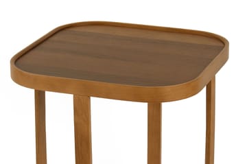 Xalvo Satsbord (2 delar) 50x58x50 cm - Valnöt - Möbler - Vardagsrum - Soffbord & vardagsrumsbord - Satsbord