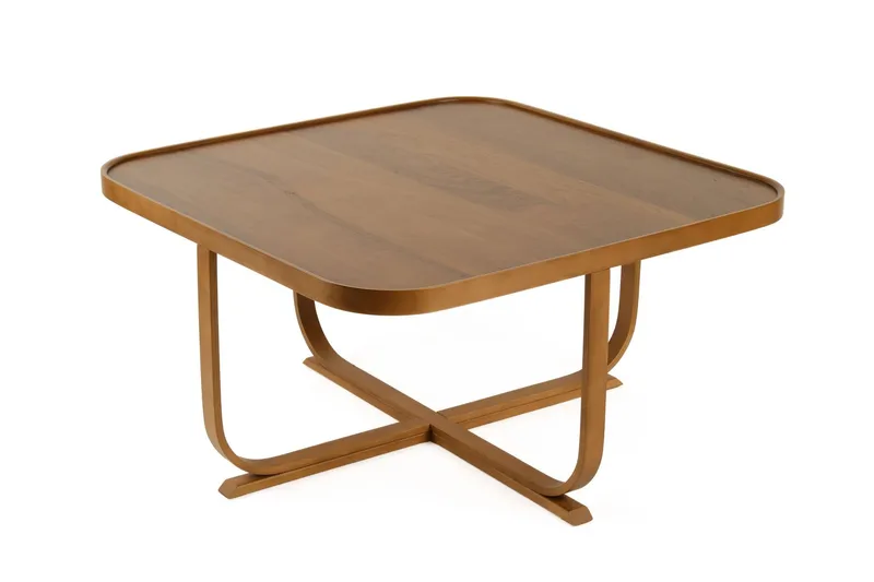 Xalvo Soffbord 90x45x90 cm - Valnöt - Möbler - Vardagsrum - Soffbord & vardagsrumsbord - Soffbord