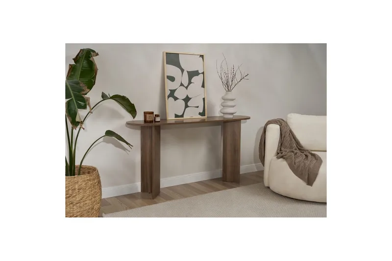 Yeno Konsollbord 150 cm - Chokladbrun - Möbler - Vardagsrum - Soffbord & vardagsrumsbord - Avlastningsbord & konsolbord