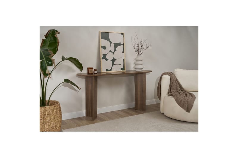 Yeno Konsollbord 150 cm - Chokladbrun - Möbler - Vardagsrum - Soffbord & vardagsrumsbord - Avlastningsbord & konsolbord