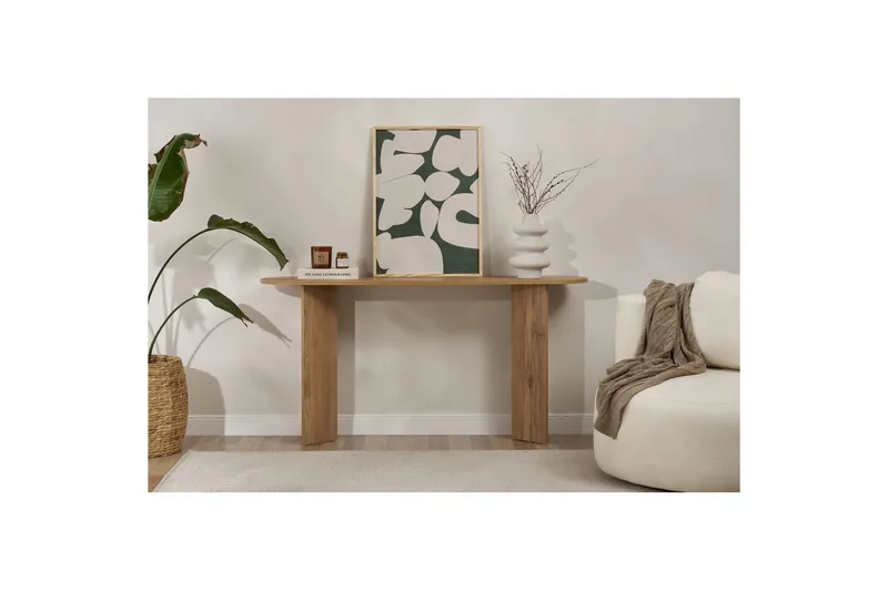 Yeno Konsollbord 150 cm - Natur - Möbler - Vardagsrum - Soffbord & vardagsrumsbord - Avlastningsbord & konsolbord