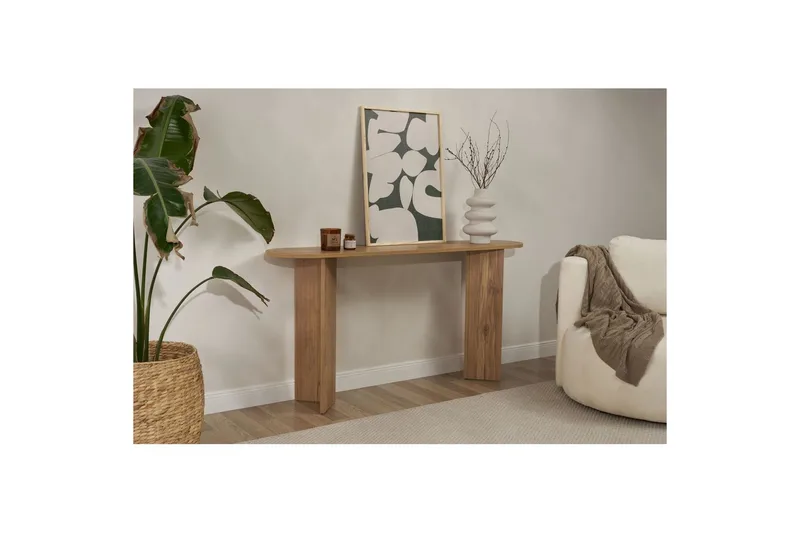 Yeno Konsollbord 150 cm - Natur - Möbler - Vardagsrum - Soffbord & vardagsrumsbord - Avlastningsbord & konsolbord