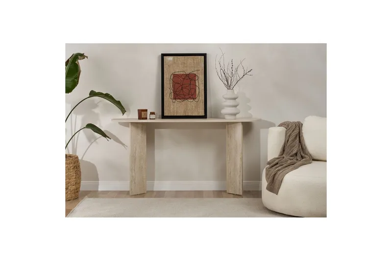 Yeno Konsollbord 150 cm - Natur - Möbler - Vardagsrum - Soffbord & vardagsrumsbord - Avlastningsbord & konsolbord