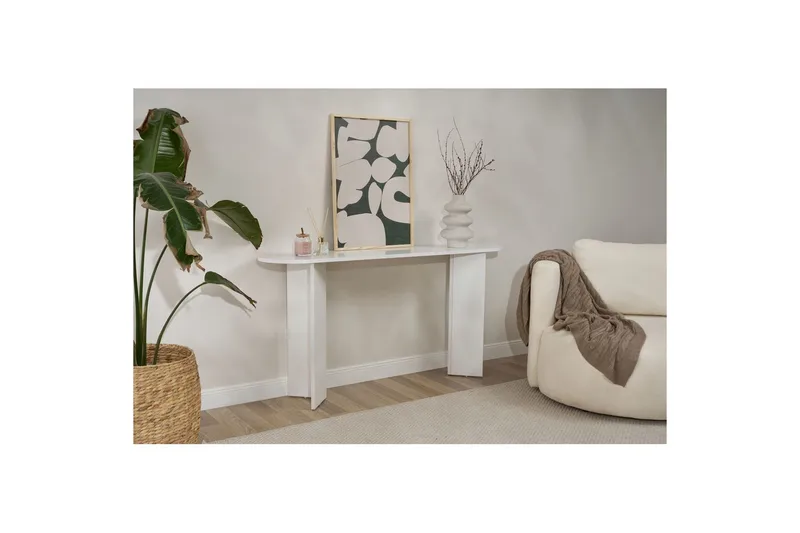 Yeno Konsollbord 150 cm - Vit - Möbler - Vardagsrum - Soffbord & vardagsrumsbord - Avlastningsbord & konsolbord