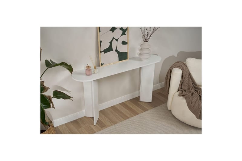 Yeno Konsollbord 150 cm - Vit - Möbler - Vardagsrum - Soffbord & vardagsrumsbord - Avlastningsbord & konsolbord