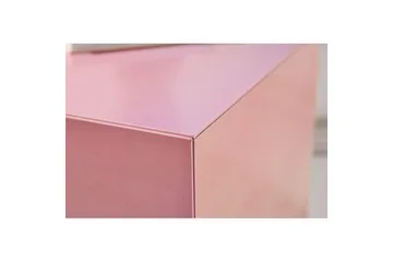 York Kvadratiskt Soffbord i Metall - Rosa - Möbler - Vardagsrum - Soffbord & vardagsrumsbord - Soffbord