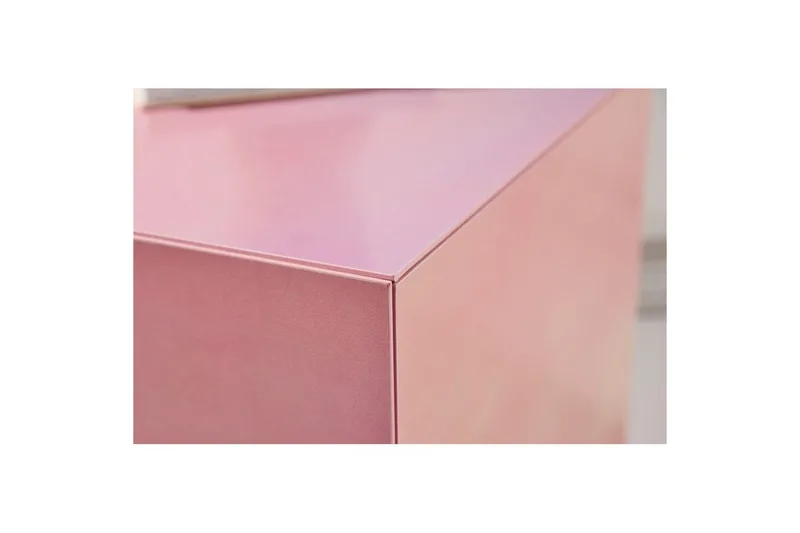 York Kvadratiskt Soffbord i Metall - Rosa - Möbler - Vardagsrum - Soffbord & vardagsrumsbord - Soffbord