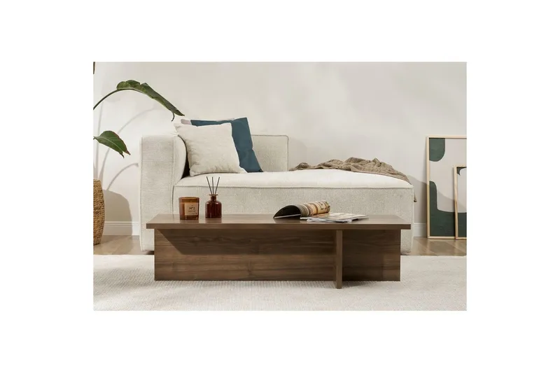 Zephral Soffbord 120 cm - Brun - Möbler - Vardagsrum - Soffbord & vardagsrumsbord - Soffbord