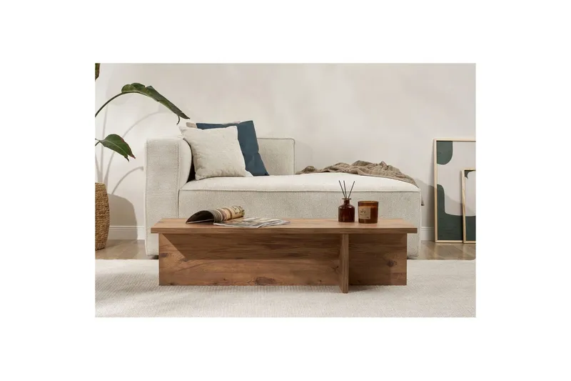 Zephral Soffbord 120 cm - Natur - Möbler - Vardagsrum - Soffbord & vardagsrumsbord - Soffbord