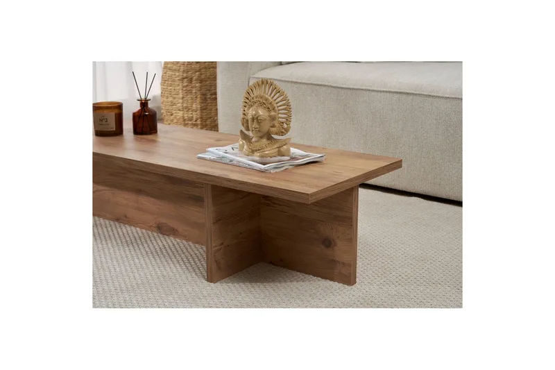 Zephral Soffbord 120 cm - Natur - Möbler - Vardagsrum - Soffbord & vardagsrumsbord - Soffbord