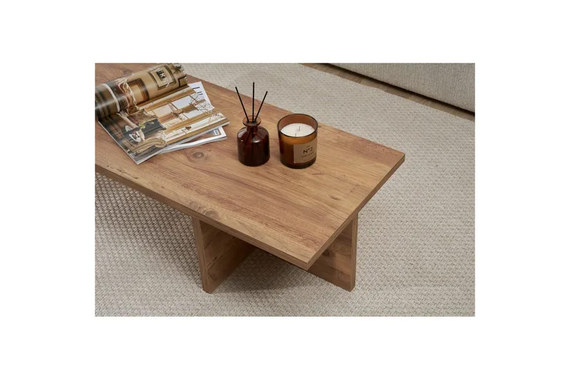 Zephral Soffbord 120 cm - Natur - Möbler - Vardagsrum - Soffbord & vardagsrumsbord - Soffbord