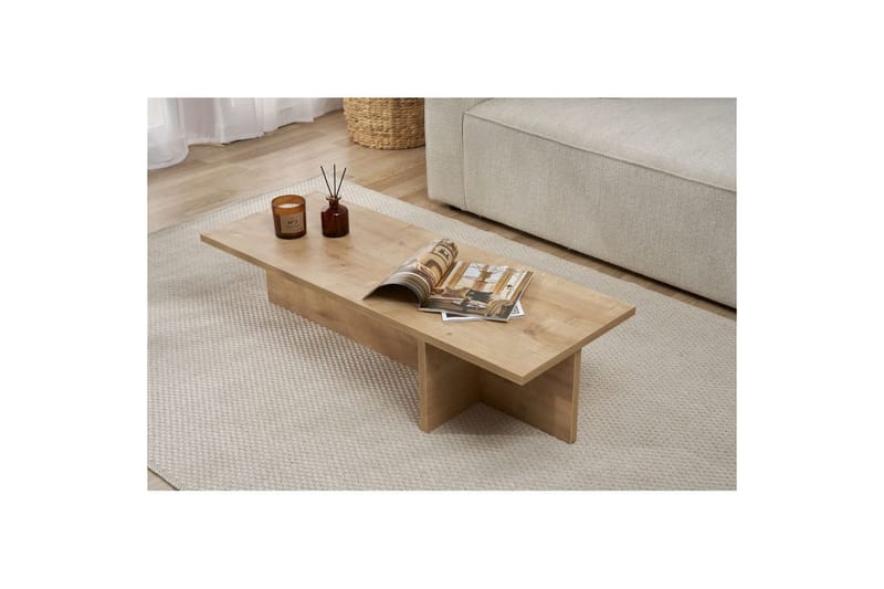 Zephral Soffbord 120 cm - Natur - Möbler - Vardagsrum - Soffbord & vardagsrumsbord - Soffbord