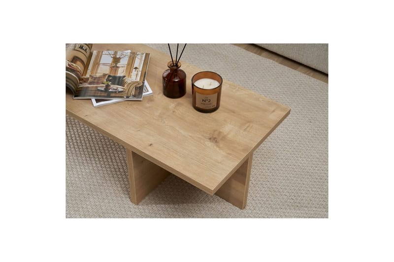 Zephral Soffbord 120 cm - Natur - Möbler - Vardagsrum - Soffbord & vardagsrumsbord - Soffbord