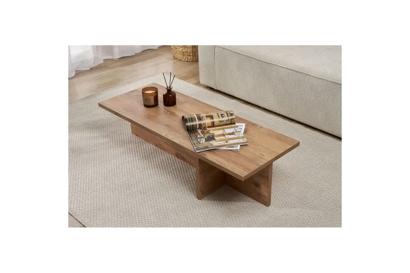 Zephral Soffbord 120 cm - Natur - Möbler - Vardagsrum - Soffbord & vardagsrumsbord - Soffbord