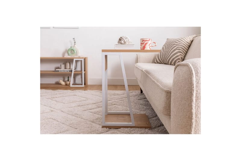 Zeric Sidobord 30 cm - Blå/Vit - Möbler - Vardagsrum - Soffbord & vardagsrumsbord - Brickbord