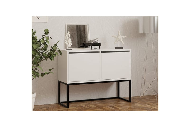 Zermat Konsollbord 90 cm - Vit - Möbler - Vardagsrum - Soffbord & vardagsrumsbord - Avlastningsbord & konsolbord