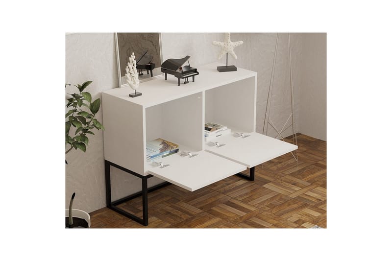 Zermat Konsollbord 90 cm - Vit - Möbler - Vardagsrum - Soffbord & vardagsrumsbord - Avlastningsbord & konsolbord