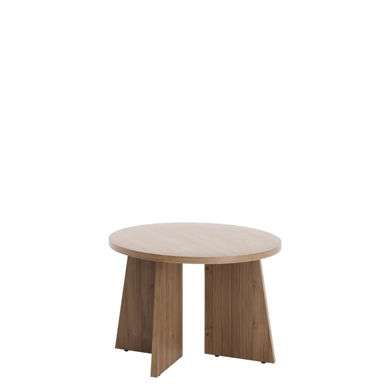 Zeyrin Soffbord 59 cm Rund, Brun