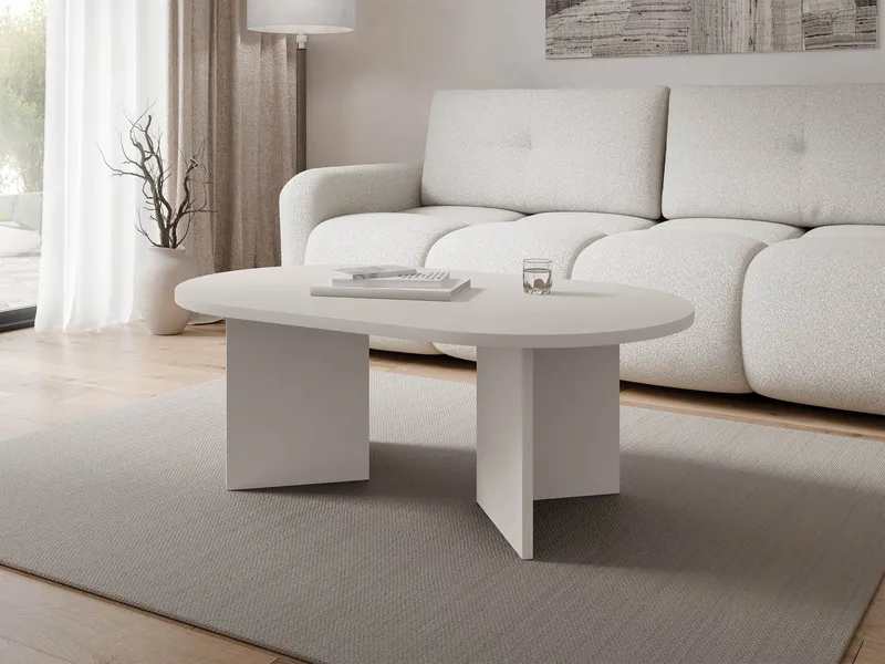 Zyleron Soffbord 110 cm - Beige - Möbler - Vardagsrum - Soffbord & vardagsrumsbord - Soffbord